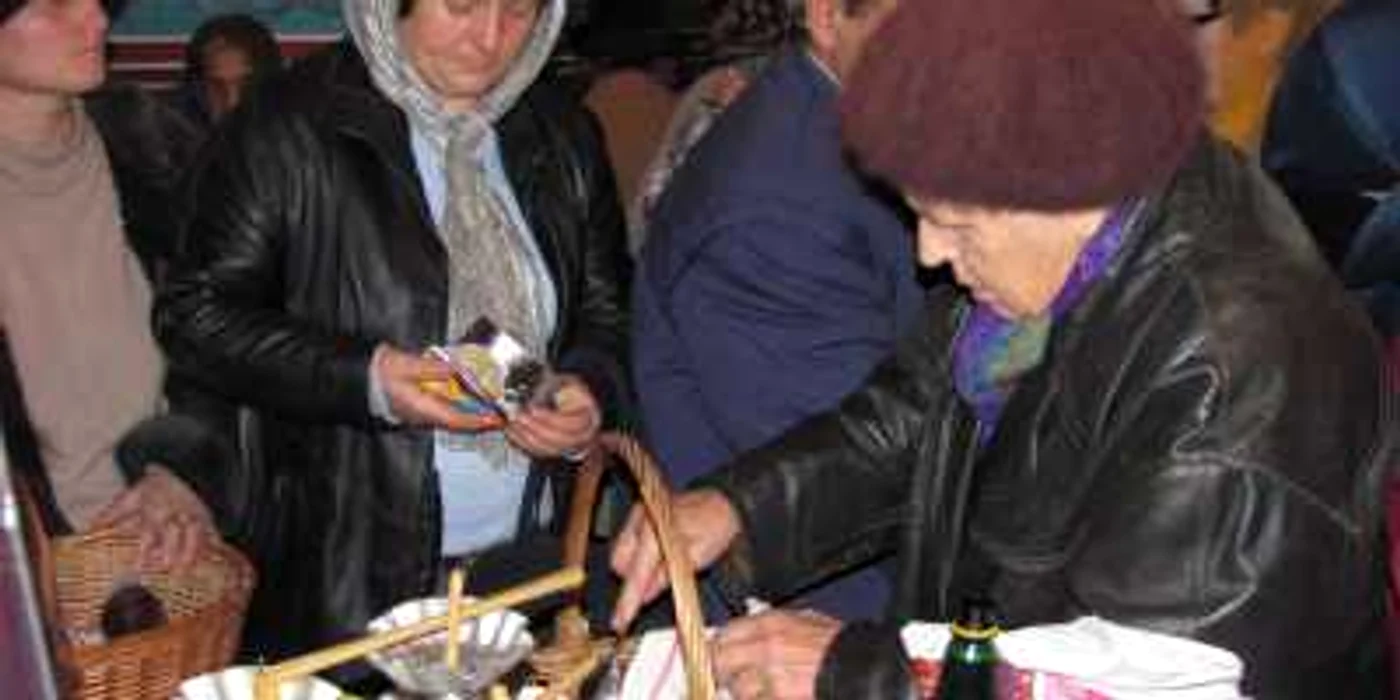 Credincioşii au venit în număr mare la biserică