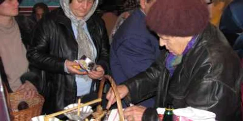 Credincioşii au venit în număr mare la biserică