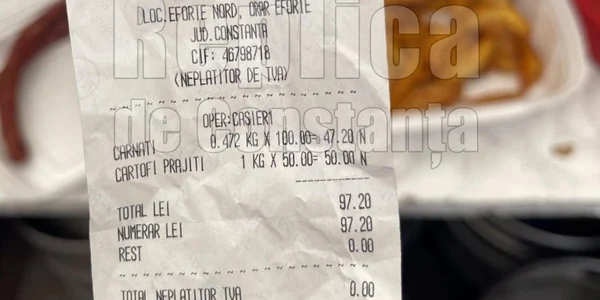nota de plata eforie foto romaniatv net jpg