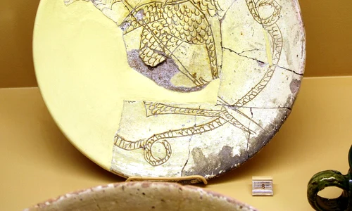 3335   Athens   Stoà of Attalus Museum   Byzantine plate   Photo by Giovanni Dall'Orto, Nov 9 2009 jpg