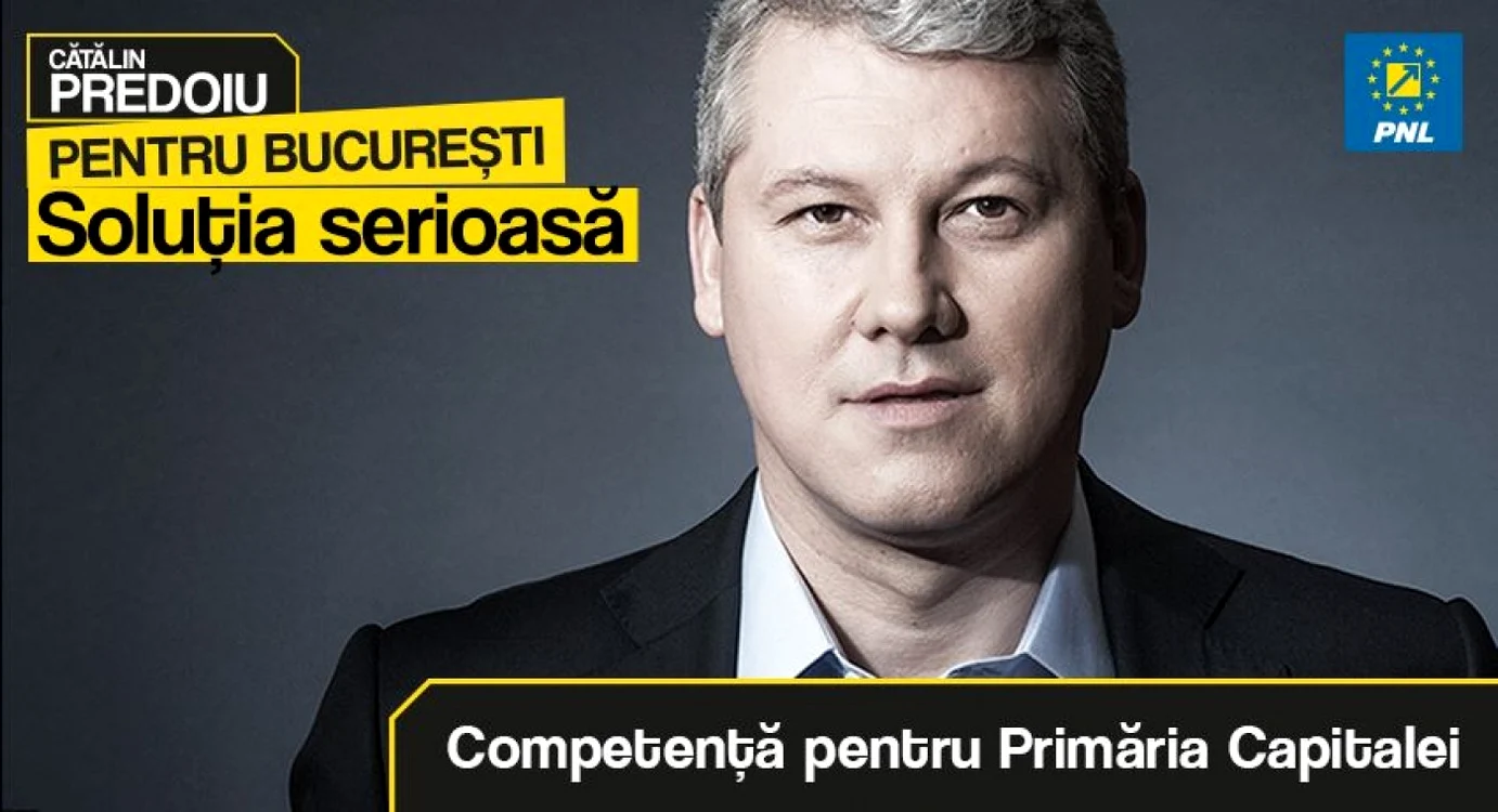 Catalin Predoiu afis campanie