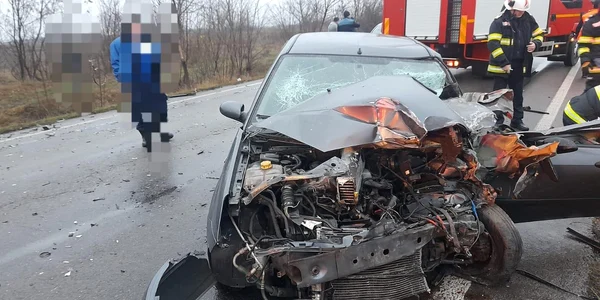 accident DN2 A, un mort si doi raniti FOTO ISu Ialomita jpg