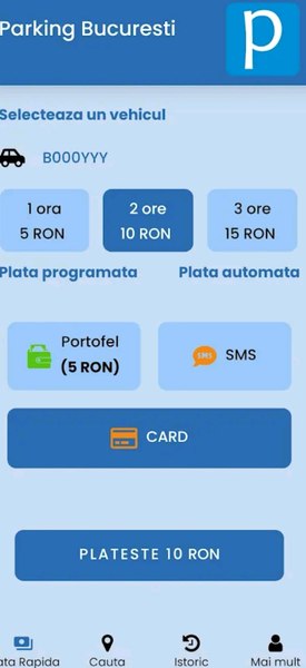 A fost optimizată aplicația Parking București. Care sunt îmbunătățirile 