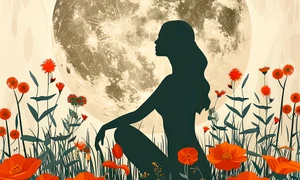 digital art style yoga illustration jpg