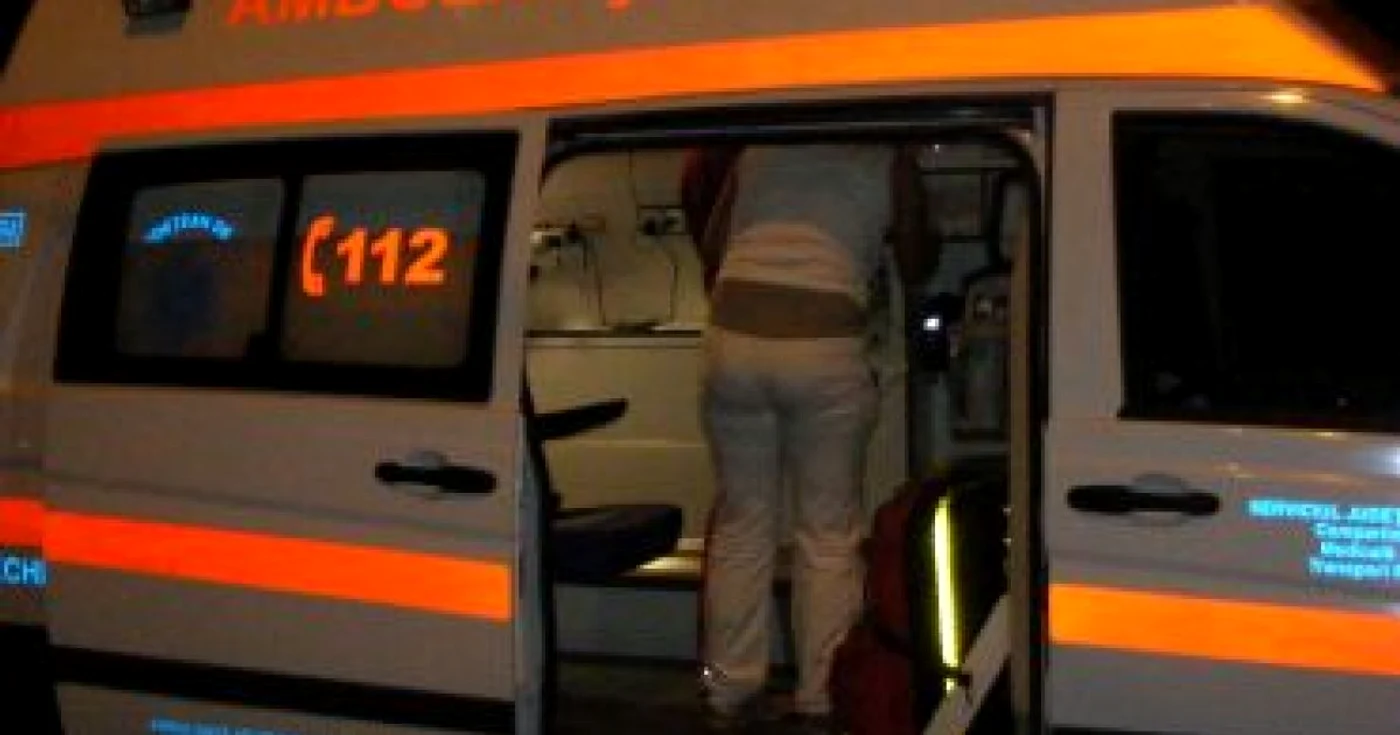 Reşiţa: Plimbarea cu motoscuterul l-a internat în spital