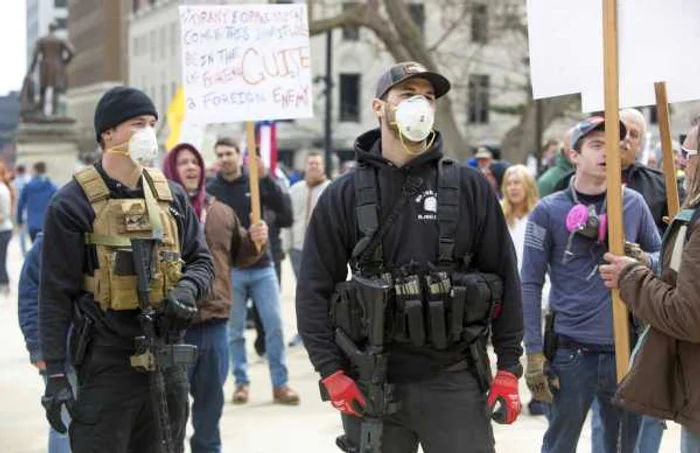 Protest in Michigan FOTO EPA-EFE