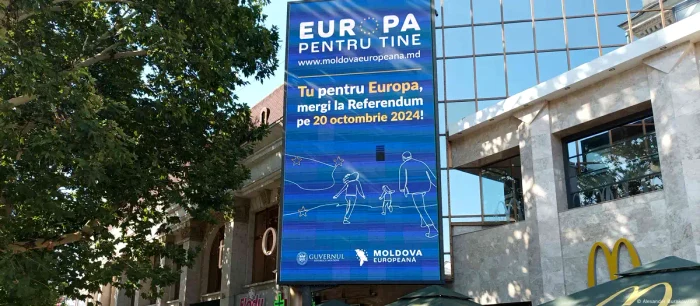 Campanie electorală în R. Moldova pentru alegerile prezidențiale și referendumul aderării la UE