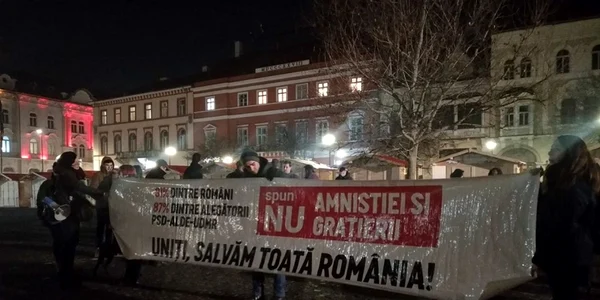 cluj protest ordonanta. foto actual de cluj