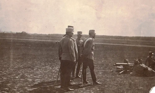 Regele Ferdinand I vizitează Batalionul 2 Vânători 