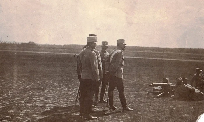 Regele Ferdinand I vizitează Batalionul 2 Vânători 