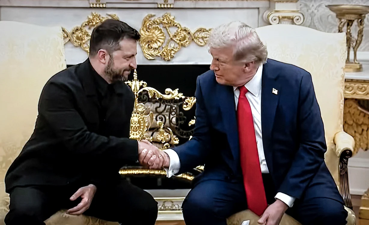 Întâlnire Volodimir Zelenski și DOnald Trump la Casa Albă