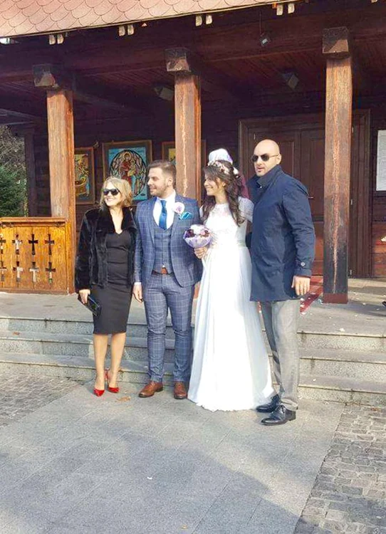 Mirela Boureanu Vaida şi soţul ei au fost părinţi spirituali