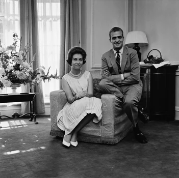 Regele Juan Carlos și Regina Sofia în 1962. FOTO: Getty Images