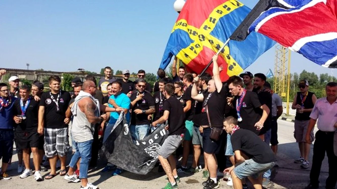 Galeria Stelei în timpul deplasării către Sofia