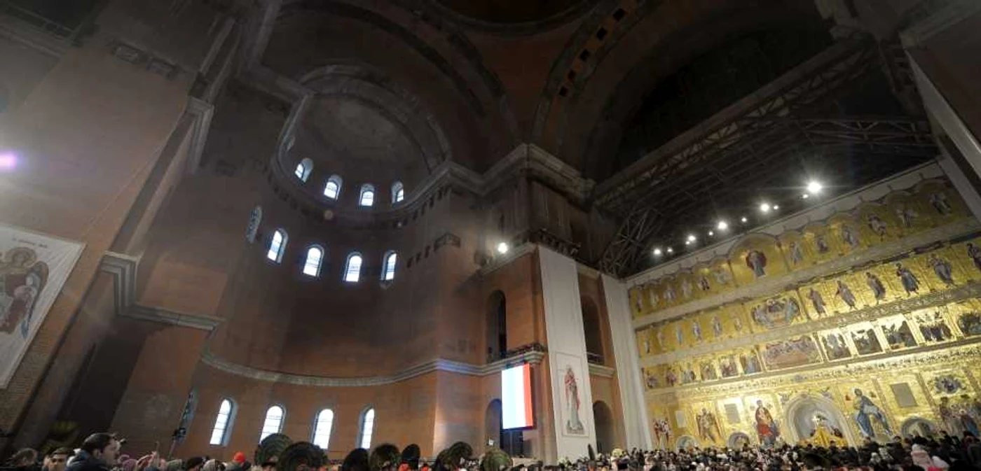 Sfinţire Catedrala Mântuirii Neamului  FOTO Mediafax