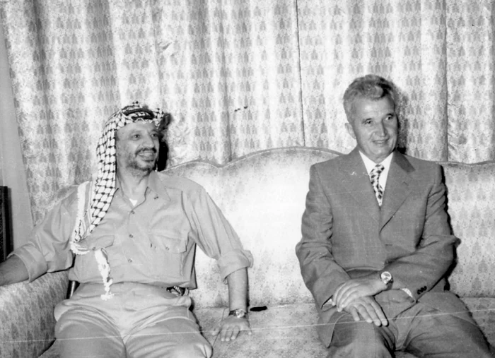 Yasser Arafat și Nicolae Ceaușescu au avut o relație foarte strânsă FOTO arhiva Adevărul