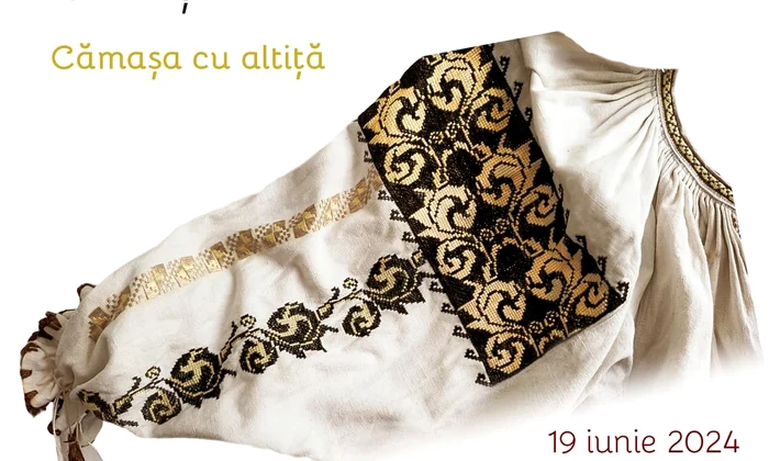 Expoziția „Între cer și pământ - Cămașa cu altiță”, la Muzeul Etnografic „Anton Badea” din Reghin