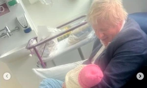 Boris Johnson tatic, foto Instagram jpg