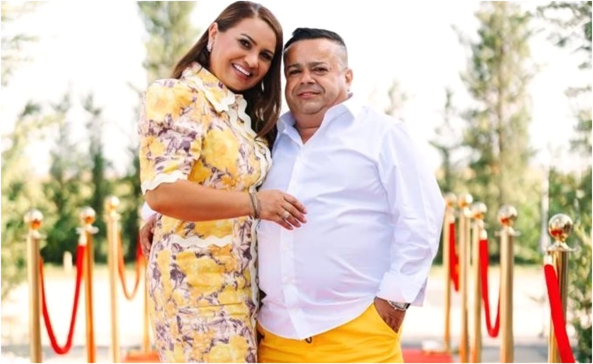 Adrian Minune și soția sa, Cati Simionescu.