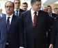 Negocieri la Minsk - Porosenko - Hollande - Merkel FOTO AP 