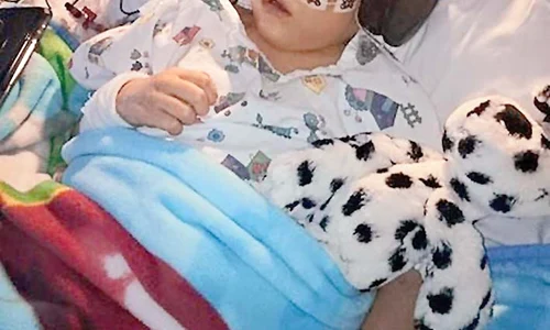 Jakub Steczkiewicz, în vârstă de 6 ani, a petrecut Sărbătorile numai la spital de când s a născut jpeg