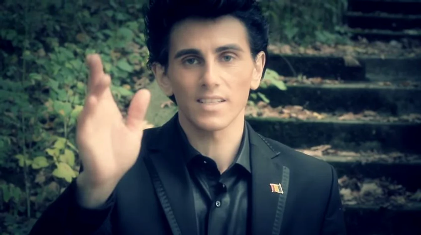 Ticu Constantin în clipul "Dirty Crucifix"