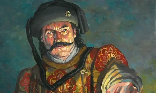 Vlad al II-lea Dracul (desen de Cătălin Drăghici)