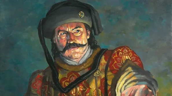 Vlad al II-lea Dracul (desen de Cătălin Drăghici)