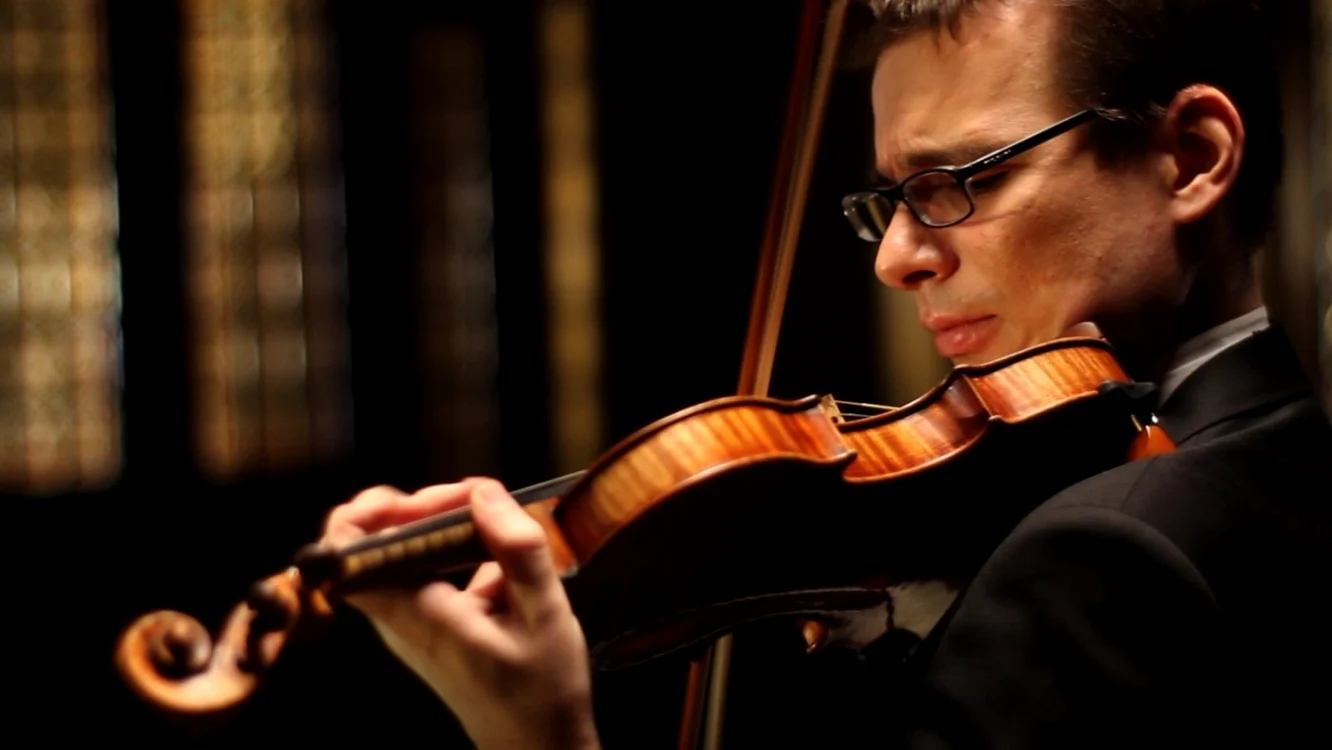 Violonistul Alexandru Tomescu.