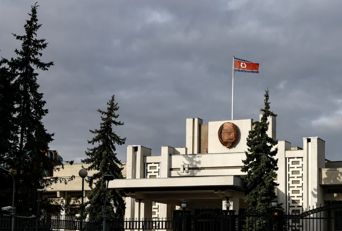 Ambasada Coreei de Nord în Rusia FOTO EPA-EFE