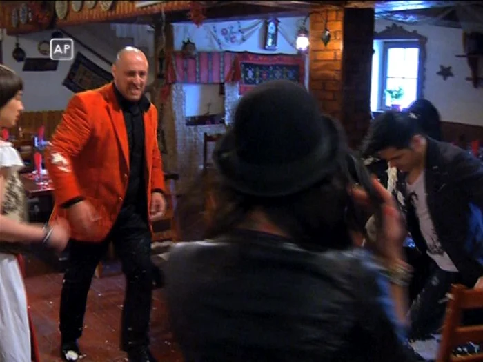 Vârciu a sărit la bătaie într-un restaurant (Foto: Antena 1)