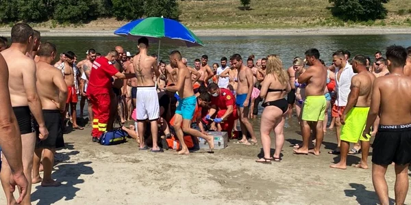 calarasi inecat plaja Podul 4 FOTO calarasipress.ro