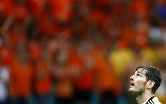 Iker Casillas, portarul titular al echipei naţionale a Spaniei FOTO Reuters