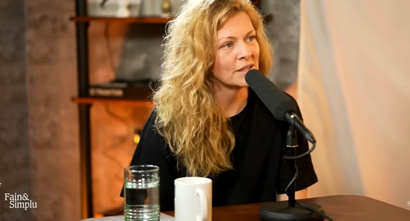 Dana Nălbaru a vorbit în podcastul lui Mihai Morar despre fiul ei. Foto: Mihai Morar.