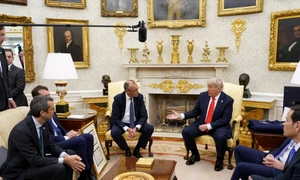 Donald Trump Friedrich Merz Biroul Oval 2FOTO EPA EFE jpg