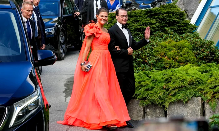 Printesa Victoria si Printul Daniel la nunta din Norvegia Printesa Martha Louise cu Durek Verret   profimedia 0903460076 jpg
