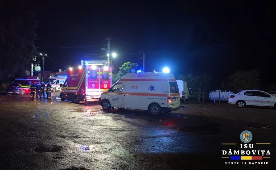 Panică la un restaurant din Dâmbovița: 30 de persoane, inclusiv doi copii, au ajuns la spital cu suspiciuni de toxiinfecție alimentară. Planul Roșu, activat
