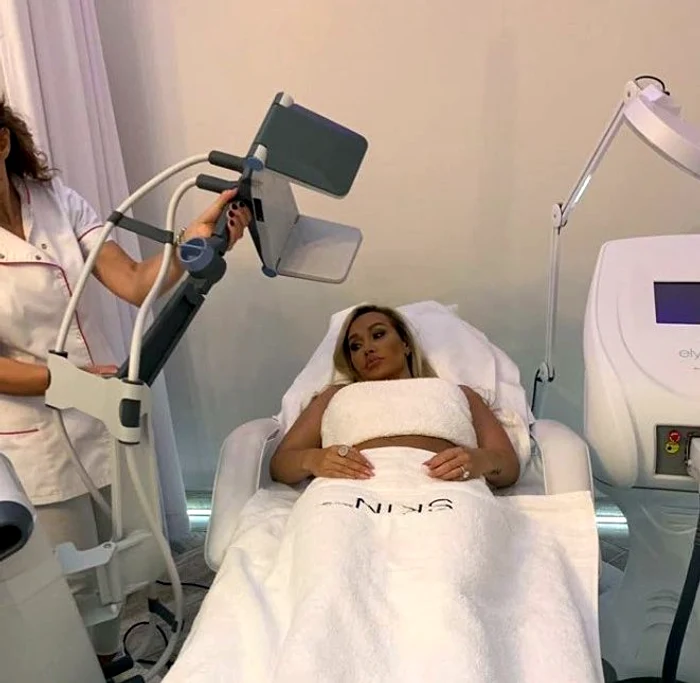 Raluca Podease întreţine periodic cu câteva şedinţe de remodelare corporală