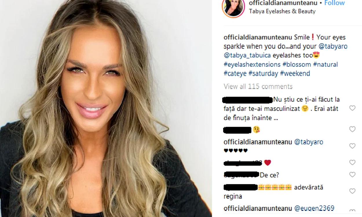 Diana Munteanu și fotografia care a creat din nou controverse