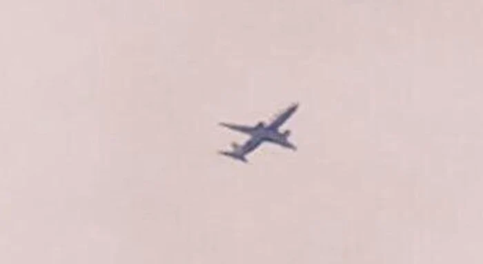 Modul în care avionul OB134 a survolat spaţiul aerian din jurul oraşului Liverpool Foto Twitter/AirLive