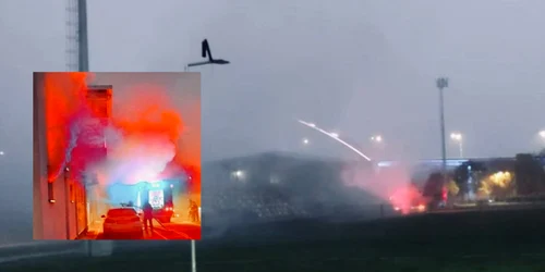 Incendiu arenă  jpg