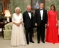 Camilla, Charles, Donald și Melania Trump în 2019