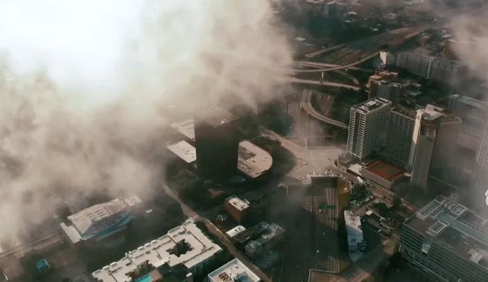 Singura soluţie împotriva poluării, ploaia artificială. FOTO: captură youtube/OneIndiaNews