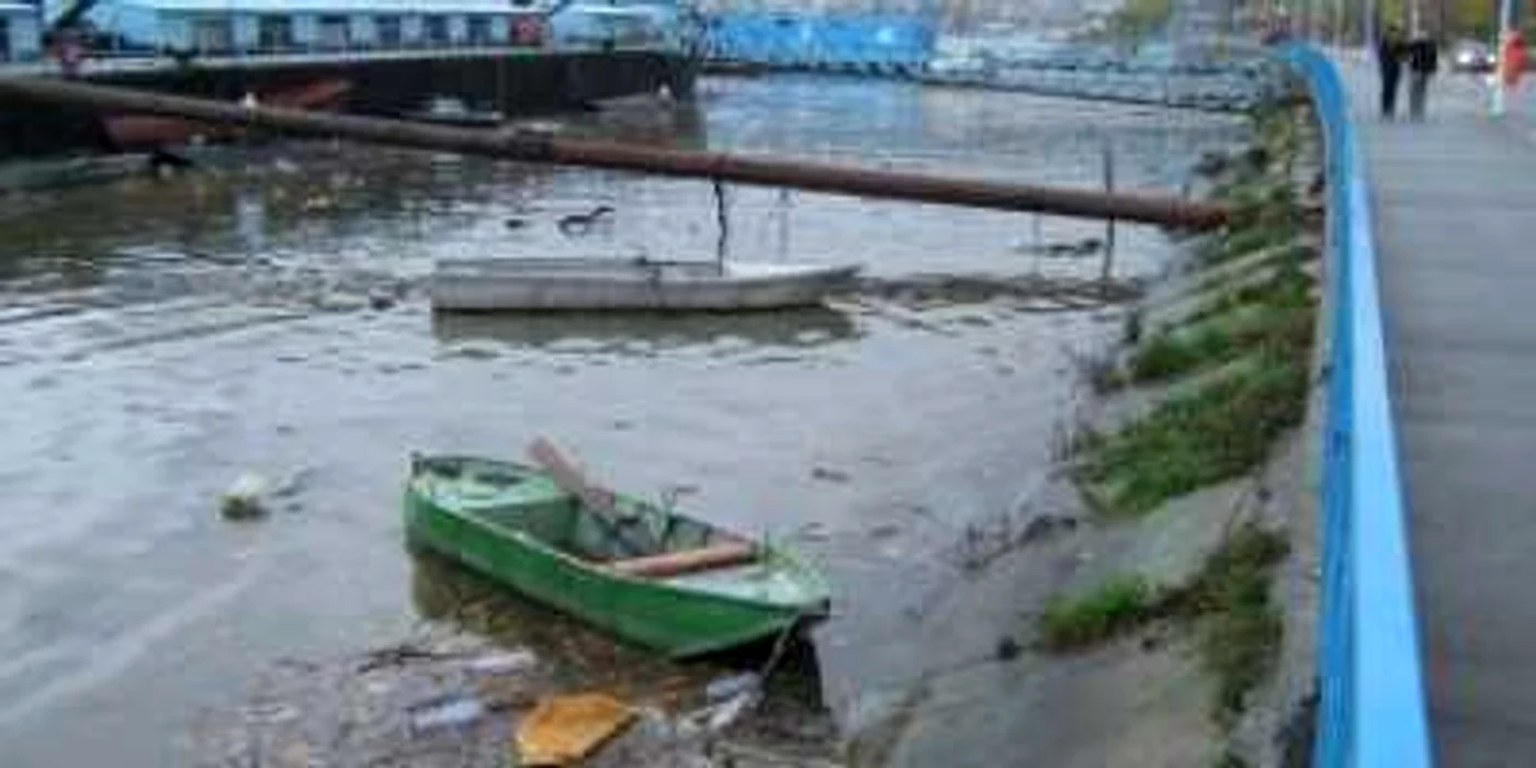 Turnu Severin: Dunărea a devenit o adevărată groapă de gunoi