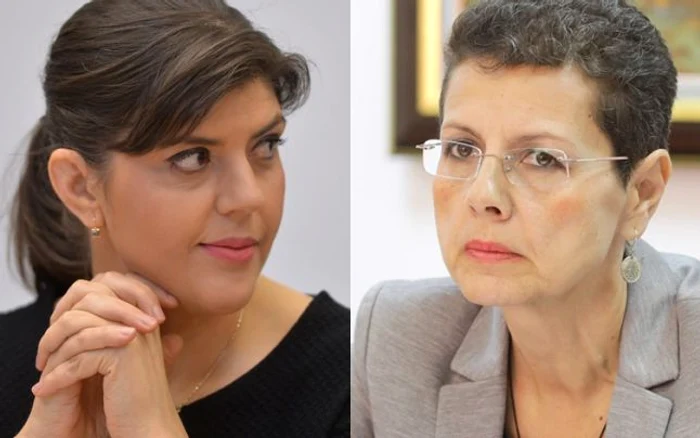 Laura Codruţa Kovesi si Adina Florea