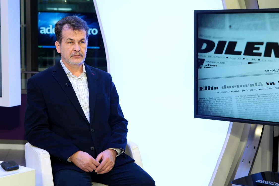 Mircea Vasilescu a fost redactor-şef la Dilema Veche timp de 17 ani. FOTO Eduard Enea
