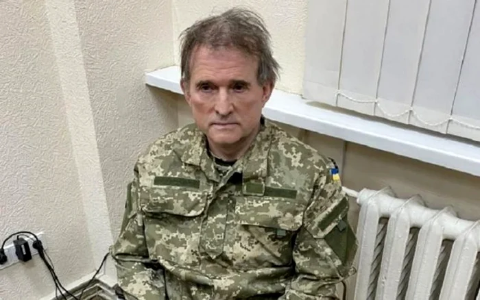 Viktor Medvedciuk, supranumit „Spionul lui Putin” FOTO: Arhuvă
