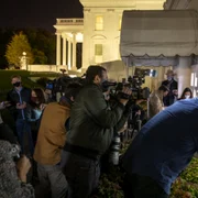 Conferinţă de presă Donald Trump la Casa Albă 5 noiembrie  FOTO EPA-EFE / Chris Kleponis