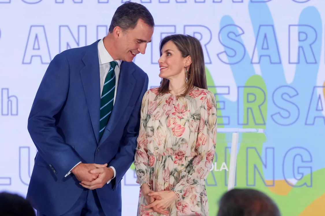 
    Regina Letizia, alături de soțul ei, Regele Spanieifoto: Hepta  