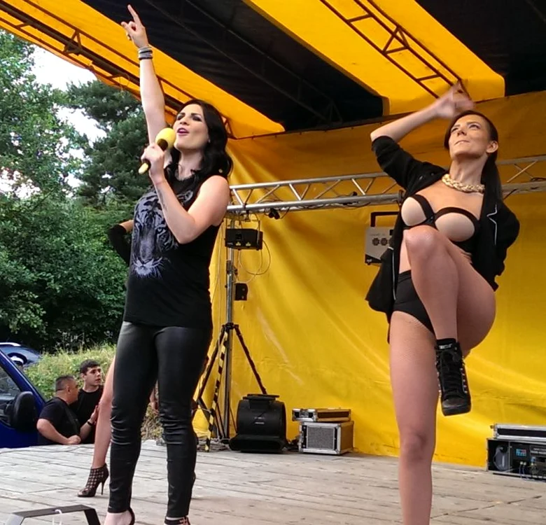 Ellie White a avut concert la Râşnov